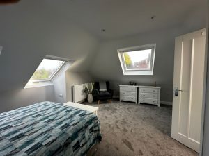 Kingswinford loft conversion bedroom