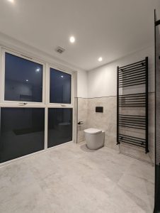 bathroom in loft conversion in Birmingham