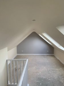 during loft conversion services in your local Worcester area