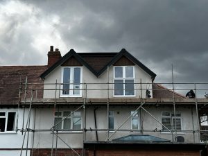 outside view of loft conversion