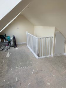 during loft conversion services