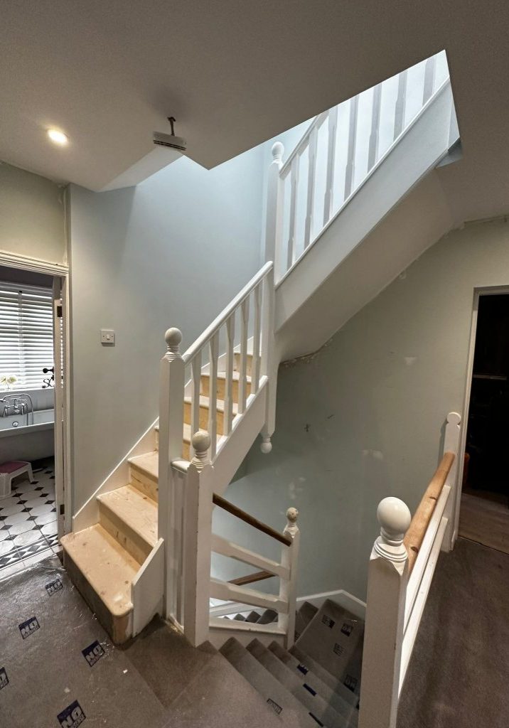 Acocks Green loft conversion staircase