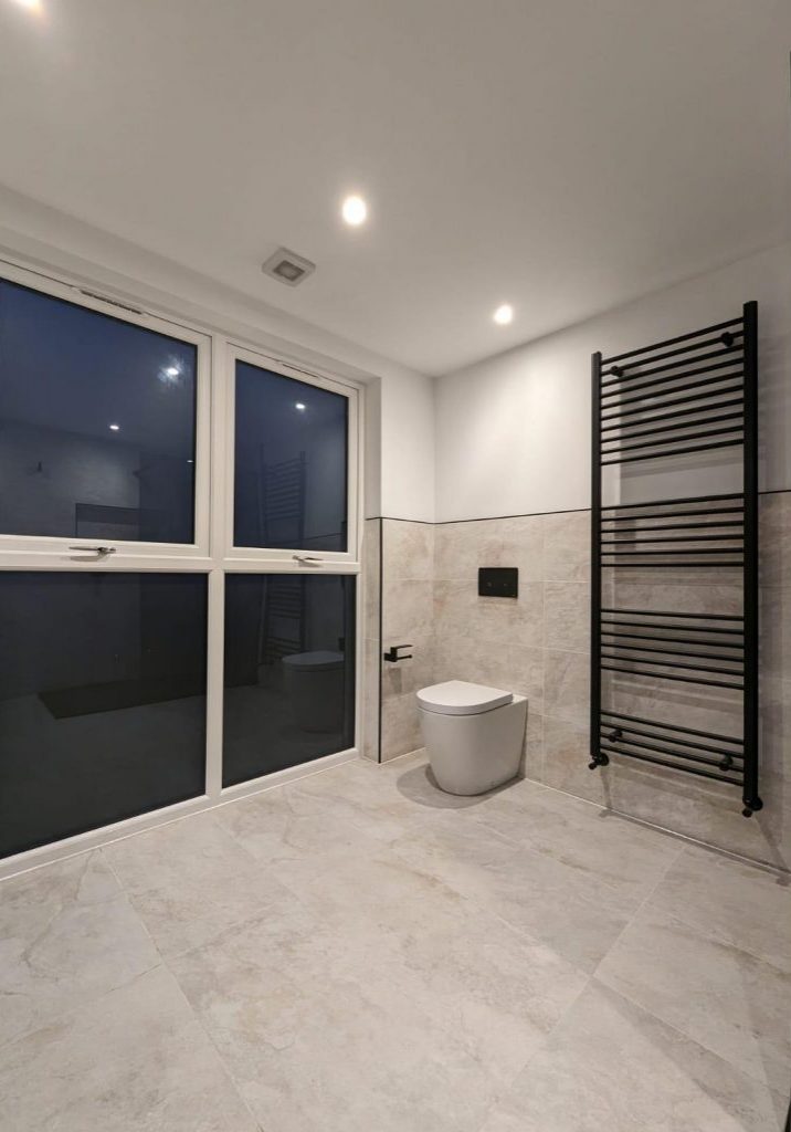 bathroom in loft conversion in Solihull